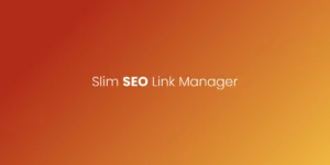 Slim SEO Link Manager